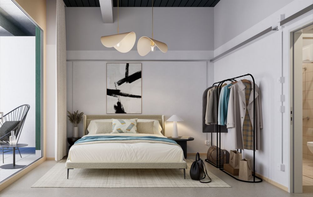 Grosszügige Maisonette-Wohnung am Rhein mit industriellem Charme - Wohnung M 1 37