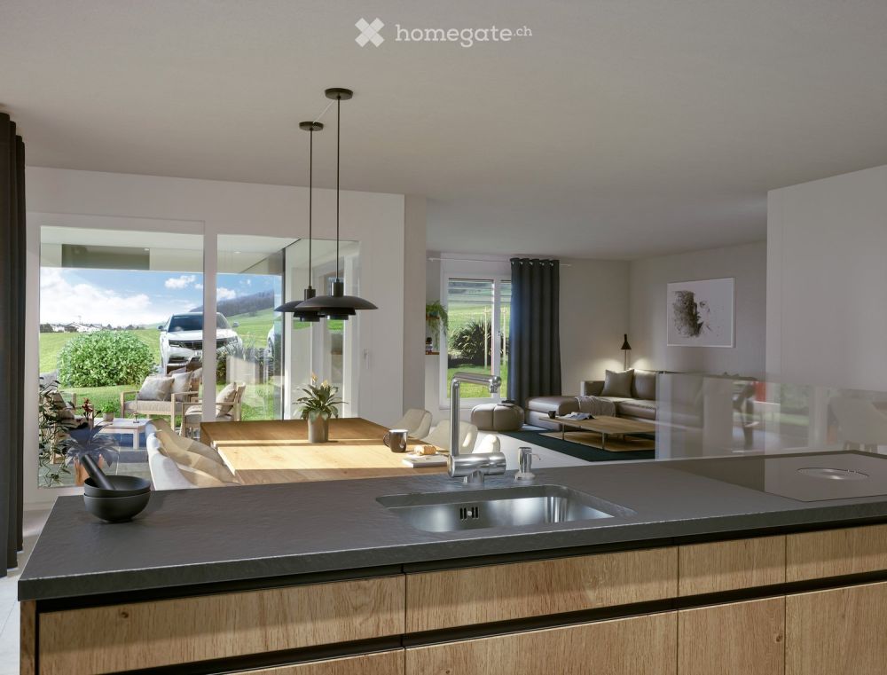 Moderne 4.5-Zimmer-Duplex-Wohnung in Oberweningen -  Bild 7