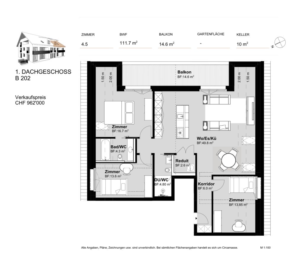 Tiefere Kosten, gesunde Raumatmosphäre, mehr Nachhaltigkeit  - Neubau mit Minergie-P Zertifizierung -  Bild 11
