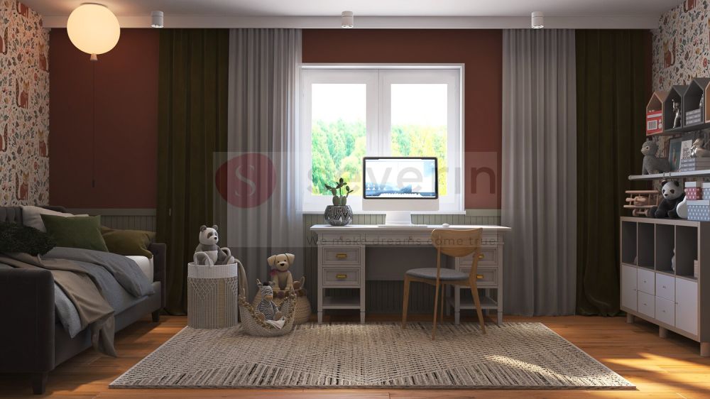 NEUBAU UNWEIT VON RAFZ-FAMILIENHEIM AUF 210M2, 7.5 ZI DEFH INKL. TGPP - KINDERZIMMER