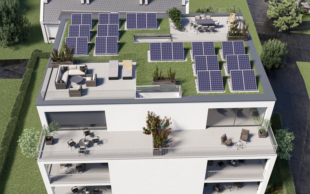 Quartier Vier - Exklusives Wohnen mit Komfort - Attikageschoss