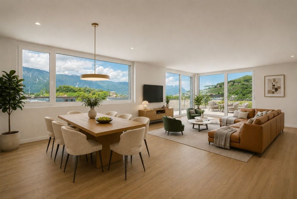 Architekten-Villen - Lot A7 - Le Clos d'Arbosson -  Bild 3