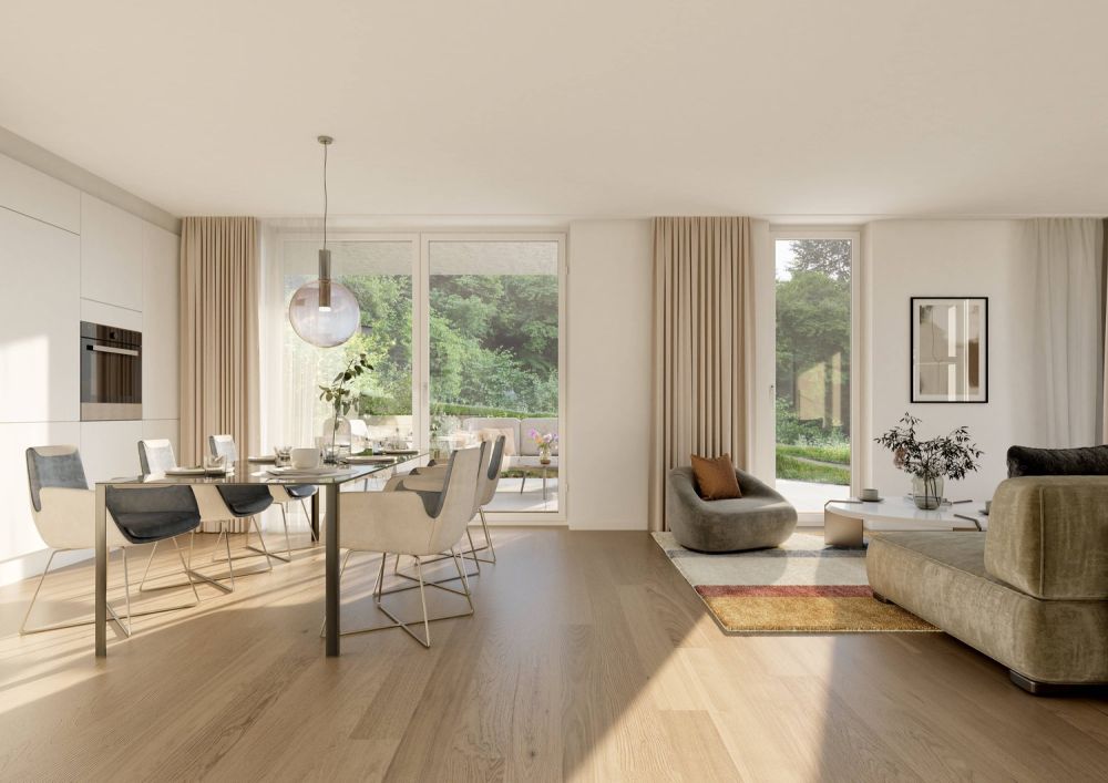 NEUBAU - durchdachte 3.5-Zimmerwohnung mit Sitzplatz -  Bild 1