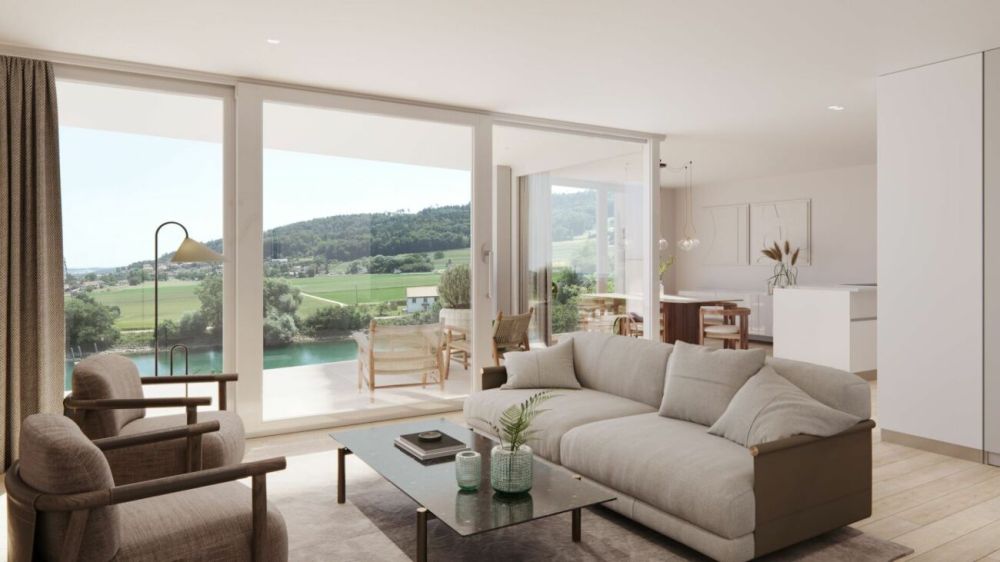 H8.1 I Premium 3,5-Zimmer-Wohnung im 8. OG direkt an der Aare - Bild 3