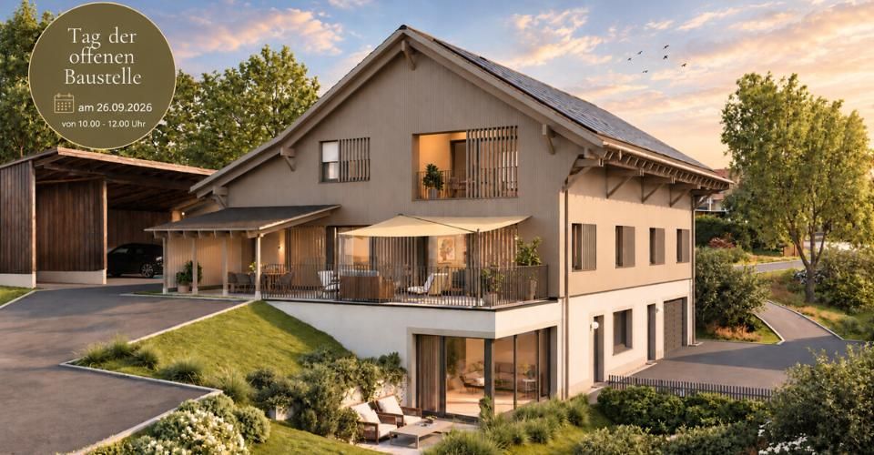Neubauprojekt AUREUM - Stilvolle 2.5-Zimmer-Wohnung in Winkel - Appartement 2.5 pièces - image - 1