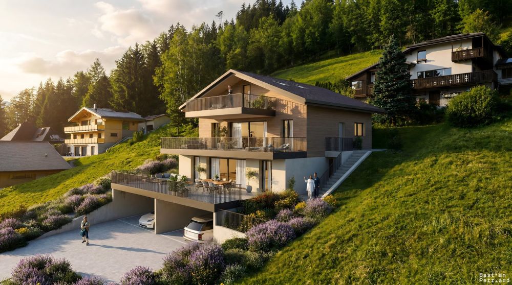 Promotion Les Gastlosen - 5.5 pièces en attique - Crésuz -  Bild 1