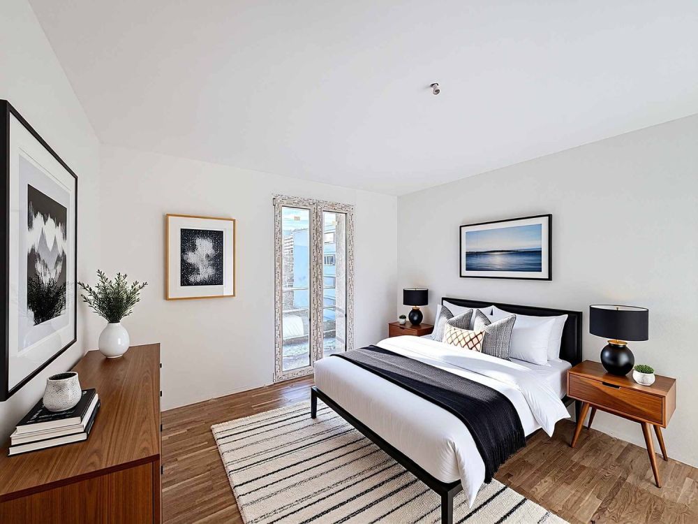 Élégant 3.5 pièces neuf avec deux espaces extérieurs - Bild 5