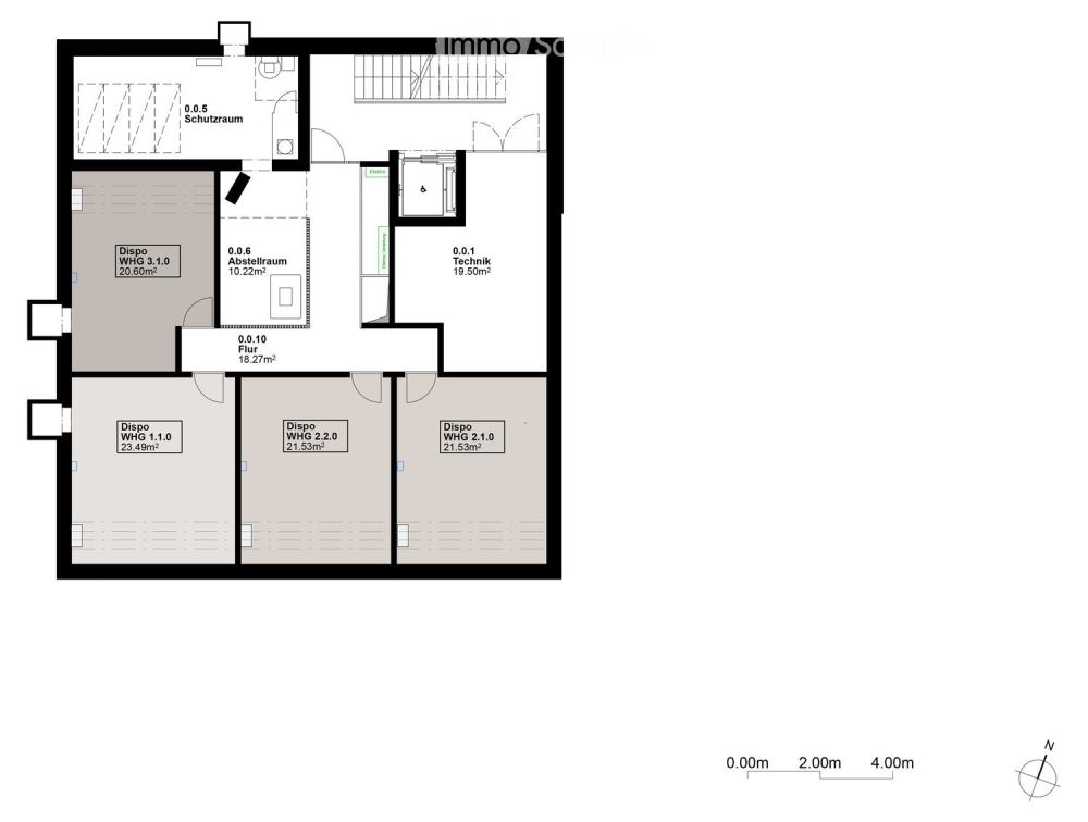 Letzte verfügbare Neubauwohnung in attraktivem 4-Familienhaus in Heimberg -  Bild 12