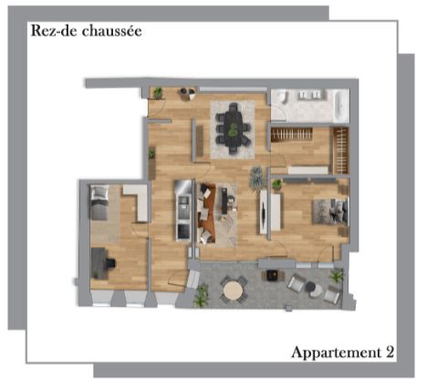 Magnifique appartement de 3,5 pièces dans une consruction moderne au bord du lac - Bild 5