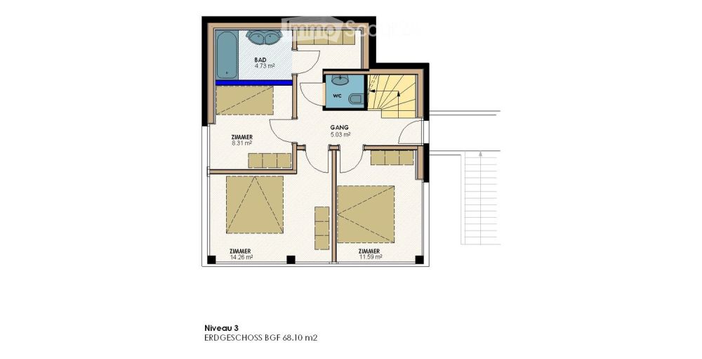 Neubau-Einfamilienhaus mit atemberaubendem Bergblick in Eggerberg _https://www.soleilhome.info/ -  Bild 8