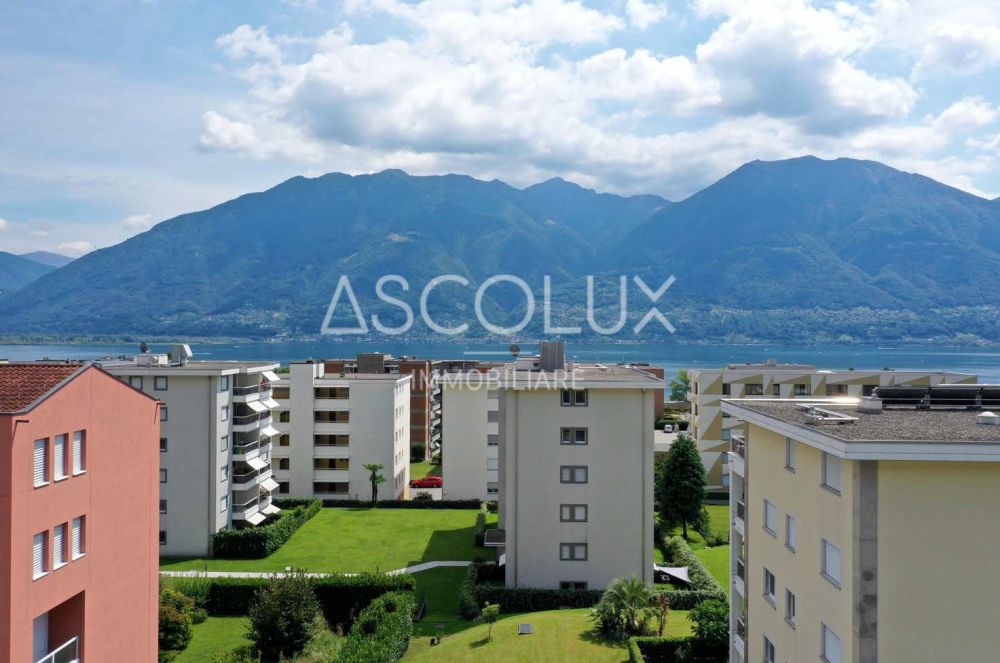 Eleganza e Tranquillità - Nuovo 2.5 Locali in Residenza Esclusiva  | Eleganz und Ruhe - Neue 2.5-Zimmerwohnung in exklusiver Residenz - Vista 4° piano sud.jpg