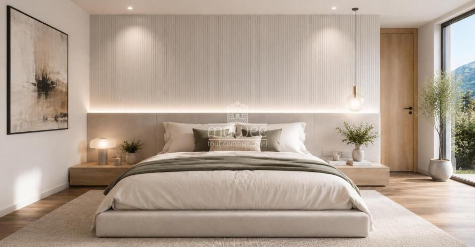Un cadre de vie privilégié pour cette villa au design élégant ! - Maison contiguë 4.5 pièces - image - 6
