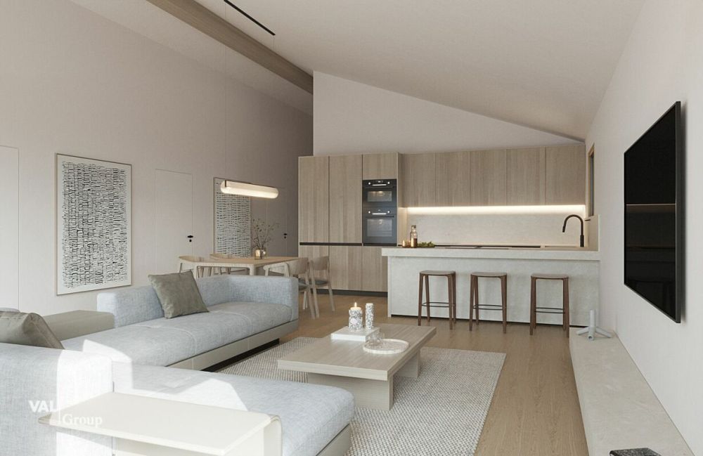 Au coeur des Alpes, un attique unique où s'expriment lumière et élégance - Bild 6