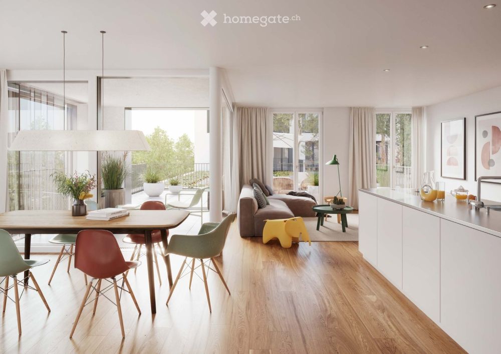 Moderne 4.5-Zimmer-Neubau-Wohnung in Killwangen mit Minergie-Standard -  Bild 3