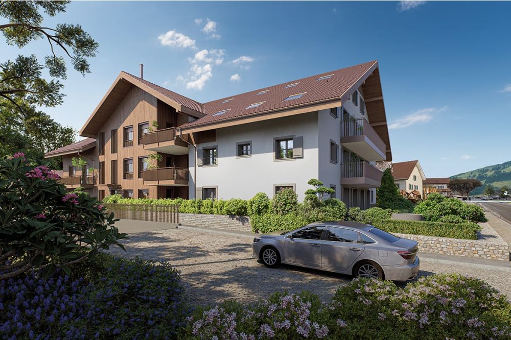 Magnifique appartement de 3,5 pièces neuf à Echarlens - Bild 3