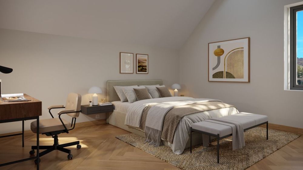 Grosszügige 4½ Zimmer-Wohnung im 1. Dachgeschoss mit Loggia -  Bild 3