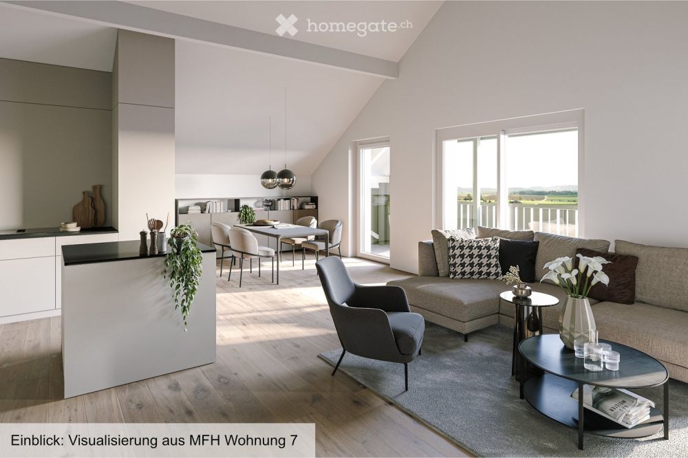 Neubauprojekt: Moderne 3.5-Zimmer-Wohnung in Doerflingen - Bild 1