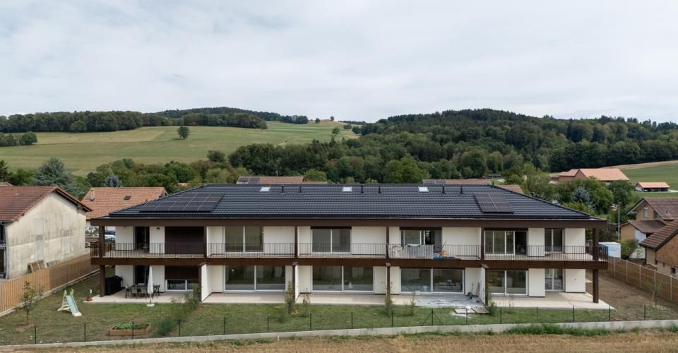 À VENDRE – Magnifique villa contemporaine 6,5 pièces à Villariaz - Maison contiguë 6.5 pièces - image - 3