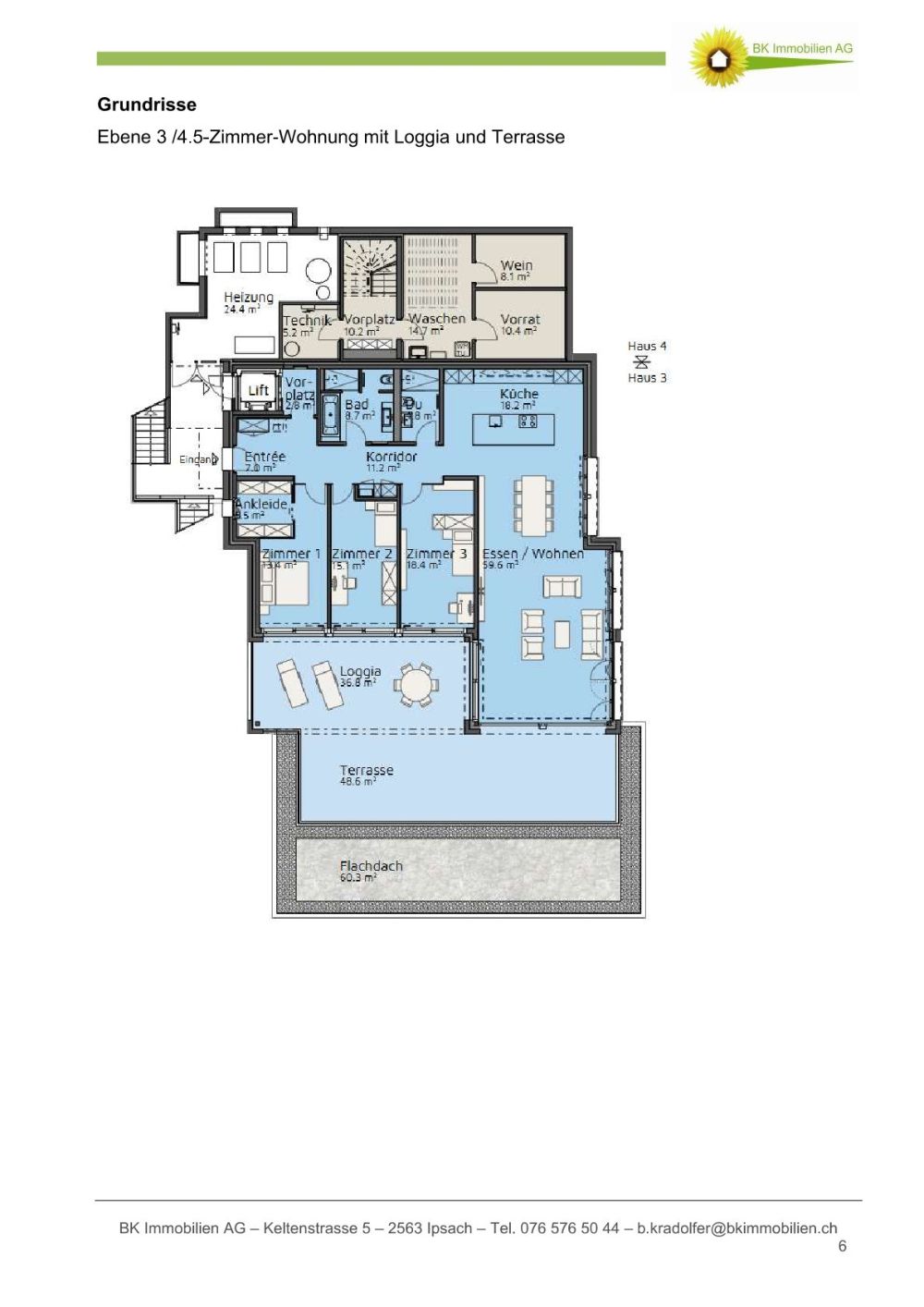 Willkommen im Paradies: Ihr individuell gestaltbares Terrassenhaus über dem Bielersee - Bild 13
