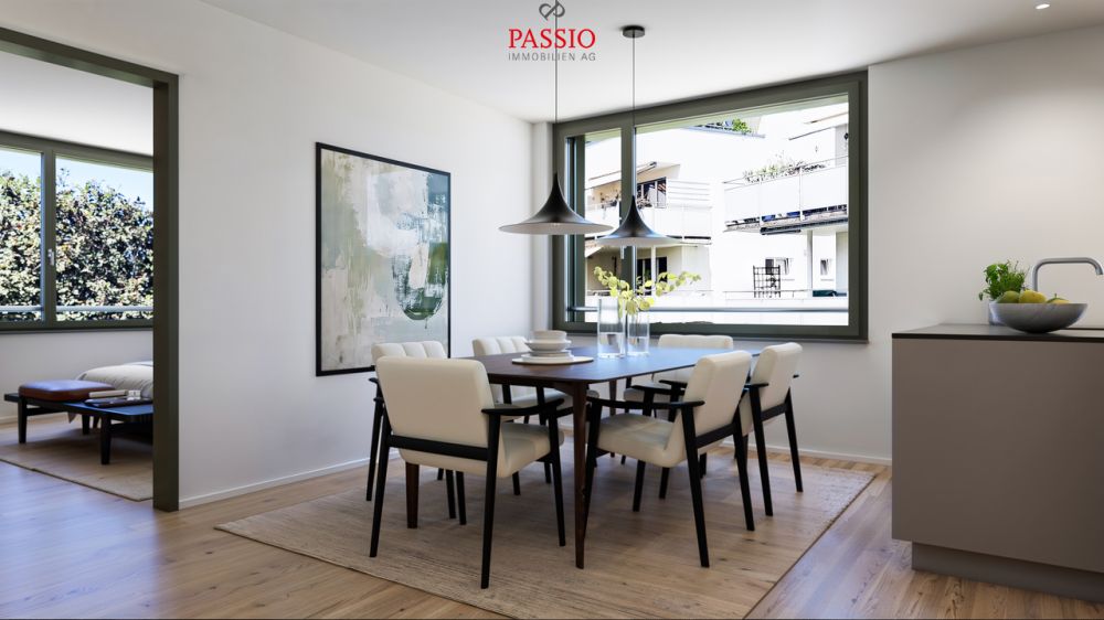 Elegante 3.5-Zimmer Neubau-Wohnung mit Panoramabalkon - Bild 3