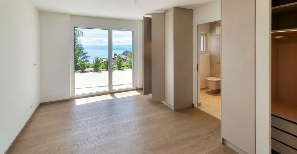 Superbe vue sur le lac - avec terrasse et jardin - Appartement terrasse 4.5 pièces - image - 10