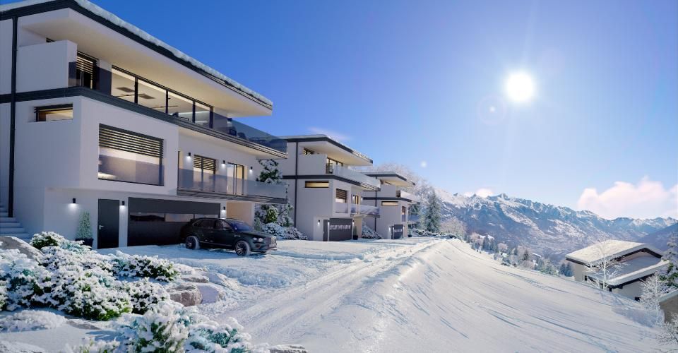 MODERN VILLA IN THE CENTER OF THE ALPS - Villa 5.5 pièces - image - 1
