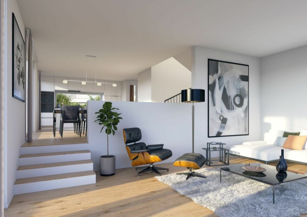 Neubau Doppel- und Reihen-EFH nähe Altstadt und Rhein, nur noch wenige Häuser verfügbar - Bild 5