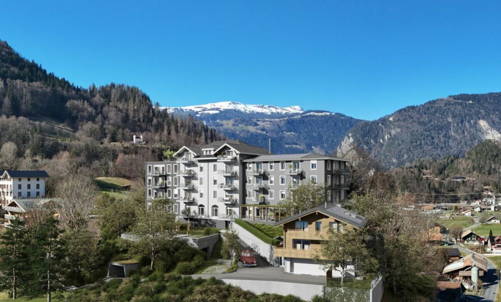 Neubau 4.5-Zimmer-Penthouse Nr. 18 im Mehrfamilienhaus Schönbühl 360° in Wilderswil -  Bild 2