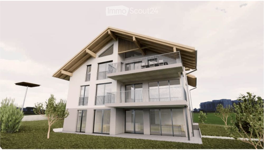 Eigentumswohnung in Neubau, Schlossstr. 1b, 3700 Spiez - Wohnen in bevorzugter ruhiger Lage -  Bild 1