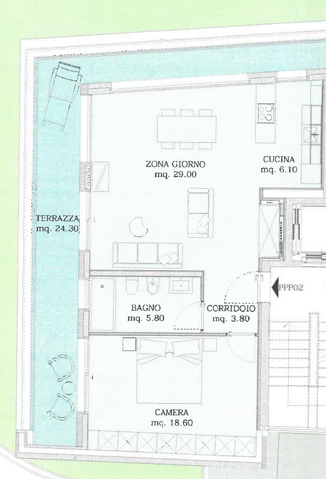 CANOBBIO - MODERNES 2.5-ZIMMER-WOHNUNG ZUM VERKAUF -  Bild 7