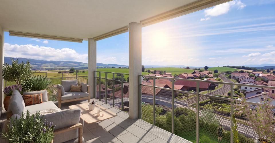 Un grand séjour et des espaces répartis sur trois niveaux - Appartement 4.5 pièces - image - 5