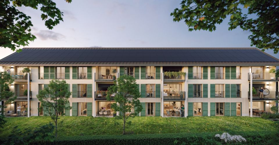 En exclusivité : Appartement de 5.5 pièces avec balcon - Appartement 5.5 pièces - image - 4