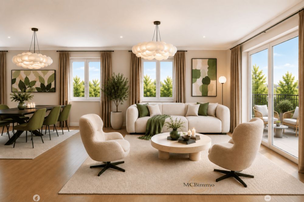 MCBimmo präsentiert eine wunderschöne 4.5-Zimmer-Neuwagenwohnung -  Bild 3