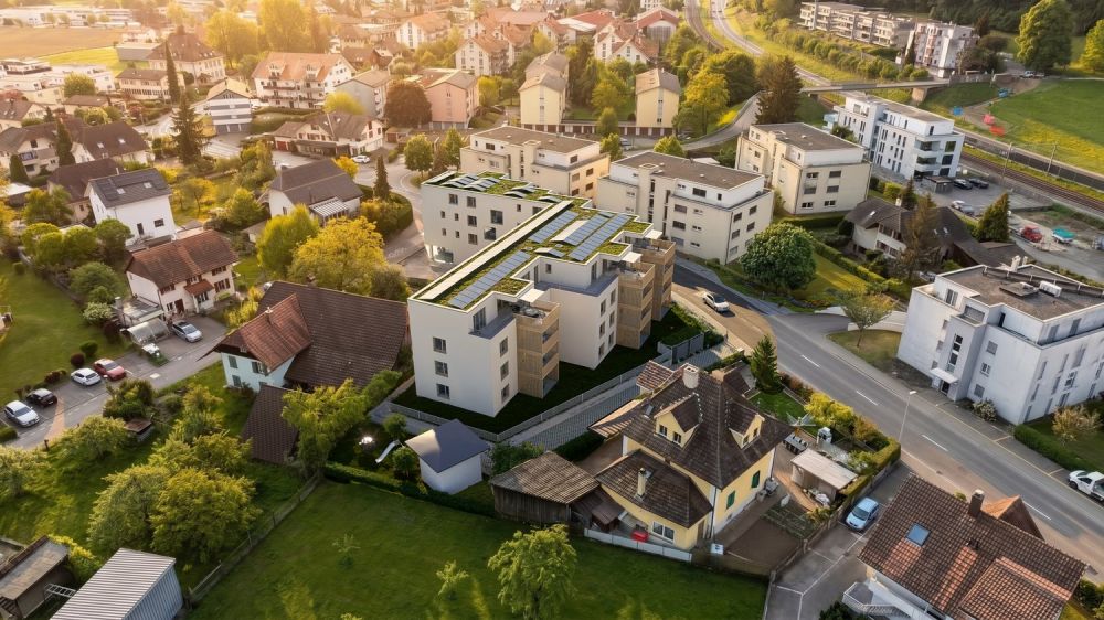 Grosszügige 5.5-Zimmer-Neubauwohnung mit Balkon oder Garten -  Bild 1
