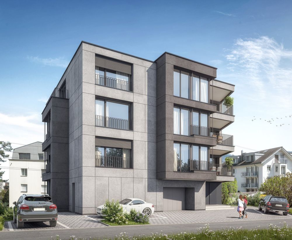 3.5-Zimmerwohnung mit Loggia und Pilatusblick – Neubauwohnung am Mozartweg in Hergiswil" -  Bild 2