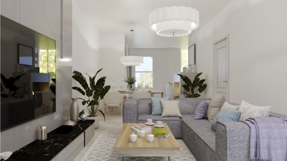 Dreigeschossige Maisonette mit Terrasse, Licht & Struktur - Bild 1