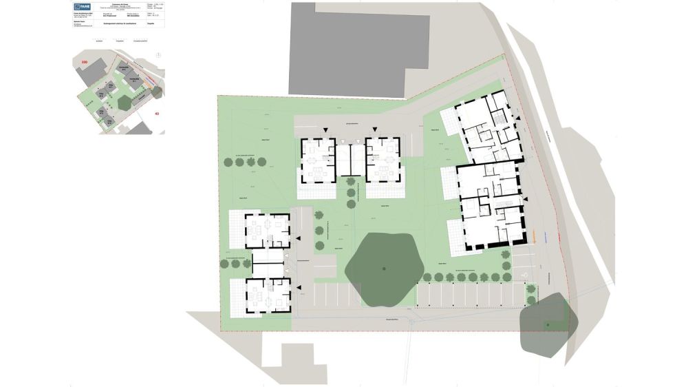 4 villas jumelées par les garages neuves à vendre à Grens dès CHF 1"950"000.– -  Bild 6