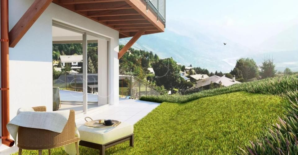 Rare - 3.5 pièces avec vue panoramique et jardin privatif - Appartement 3.5 pièces - image - 1