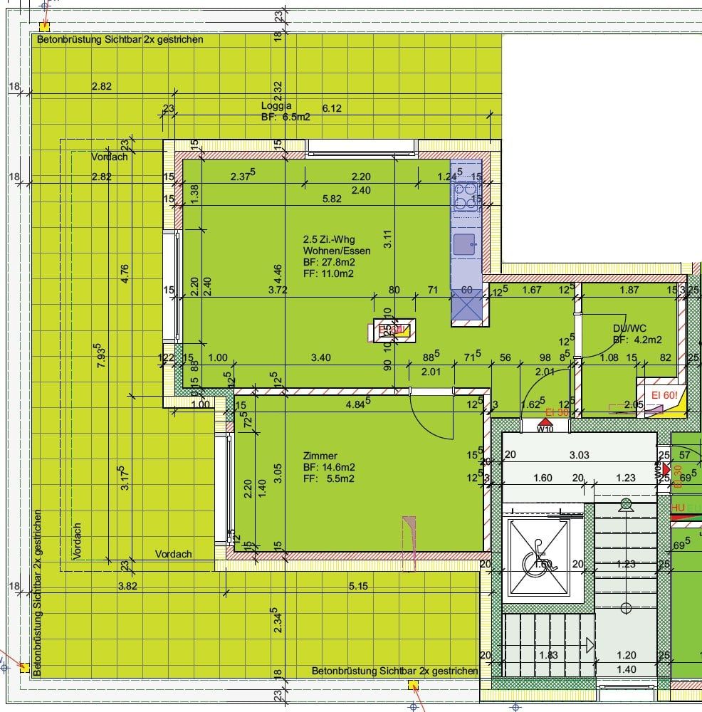 Moderne 2.5-Zimmer-Dachwohnung im Neubau – sofort verfügbar in Wil SG -  Bild 11