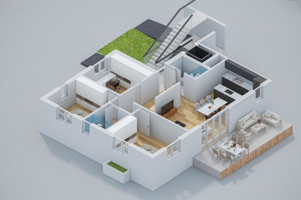 4.5-Zimmer-Gartenwohnung im Minergie-P-Neubau Laufental 40 -  Bild 7