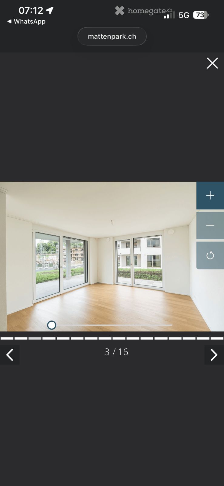 Moderne 3.5-Zimmer-Wohnung mit Balkon in Othmarsingen -  Bild 4