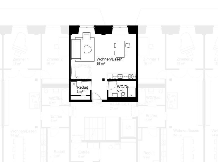 Erstvermietung - Moderne Wohnung mit industriellem Charme -  Bild 2