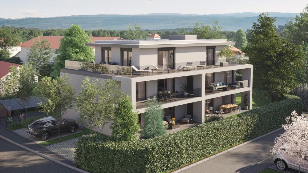 Zu Verkaufen Penthouse 4 Zimmer in Veyrier 87 m² Terrasse -  Bild 3