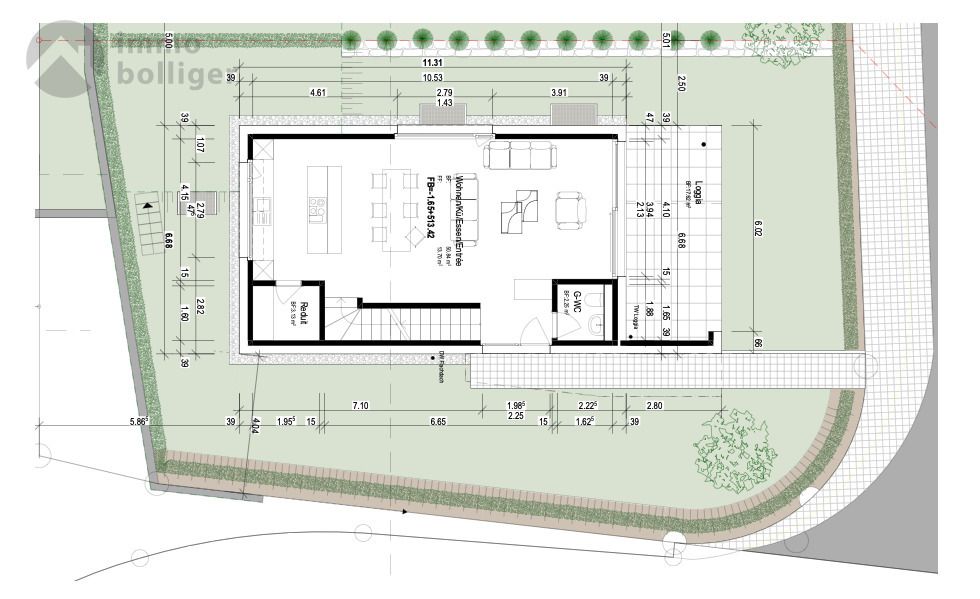 Neubau mit traumhafter Aussicht - EG
