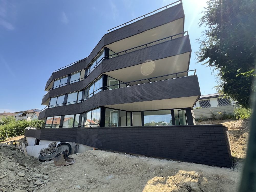 Appartement 4.5 pièces Élégance architecturale à 2 pas du centre-ville - La Résidence Chamblioux 22 - Immeuble en cours de finition