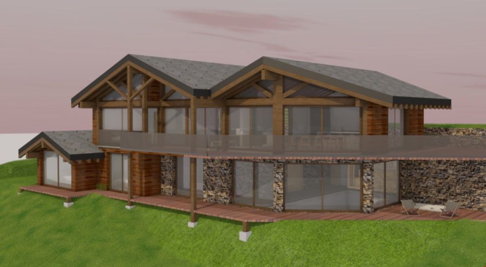 Luxus-Familienchalet -  Bild 1