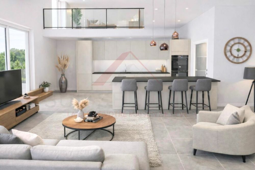 Appartements 4,5 pièces en duplex - 130 m² habitables - Vente sur plan - Gampelen - Bild 2