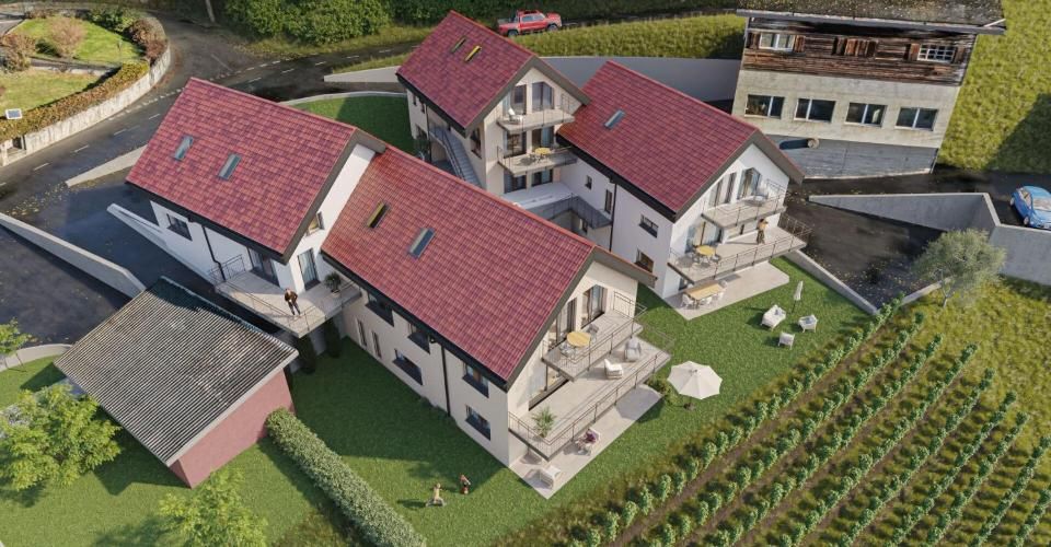 Plus que 4 appartements ! Nouveau logements au coeur d'Ollon - Appartement 3.5 pièces - image - 11