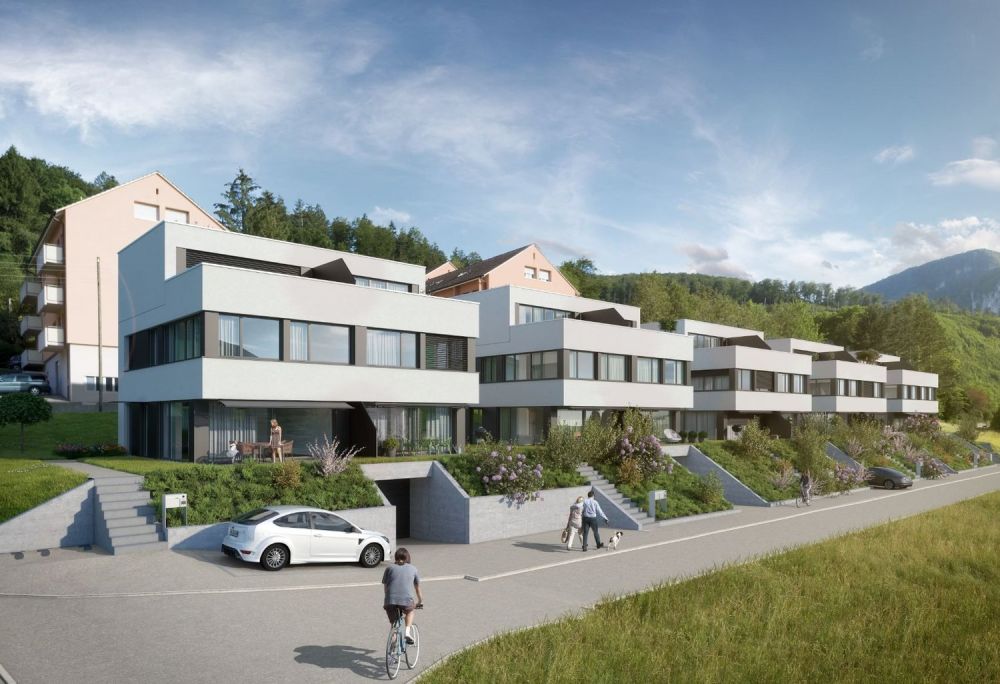 Neubau 5 1D2-Zimmer-Einfamilienhäuser mit Tiefgarage - Image 3