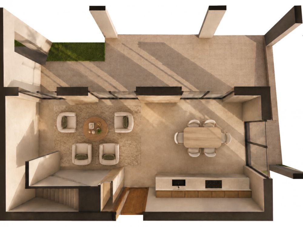 NEU - 102 m2 Terrassen und DACHTERASSE für diese VILLA 4.5 Zimmer mit 316 m2 Nutzfläche -  Bild 3
